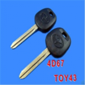 Toyota Transponder Key ID4D(67) TOY43