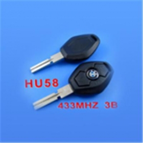 Rechargeable BMW Remote Key 3 Button 4 Track (433mhz)