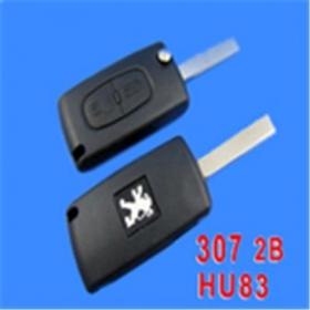 Peugeot Remote Key 2 Button Mh 433 (307 With Groove)