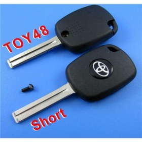 Toyota 4D Duplicable Key Shell Toy48 (short) with Groove 2