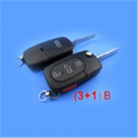 Audi Flip Remote Key 3+1 Button