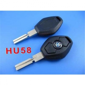 BMW Transponder Key Shell 3-button 4 Track With Cupronickel Key