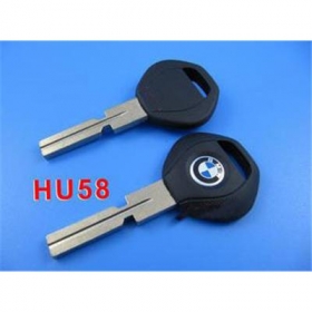 BMW Transponder Key Shell 4 Track (metal Logo)