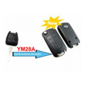 Opel Modified Filp Remote Key Shell 3 Button (YM28)