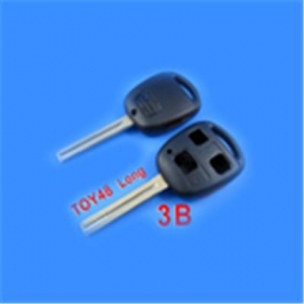 Toyota Remote Key Shell 3 Button without Logo Toy48 (Long)