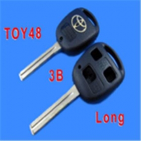 Toyota Remote Key Shell 3 Button Toy48 (Long)