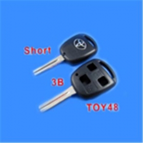 Toyota Key Shell 3 Button TOY48 (Short)