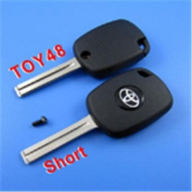 Toyota 4D Duplicable Key Shell Toy48 (short) with Groove
