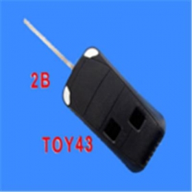 Toyota Camry Flip Remote Key Shell 2 Button