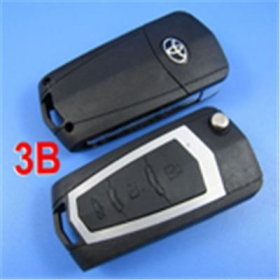 Toyota Camry Flip Modified Remote Key Shell 3 Button