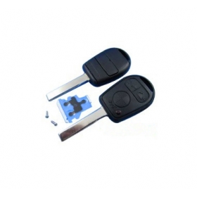 BMW transponder shell 3-button 2 track (with plastic mat)