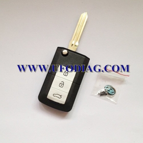 Hyundai Elantra . Nfc modified remote key shell 3 button